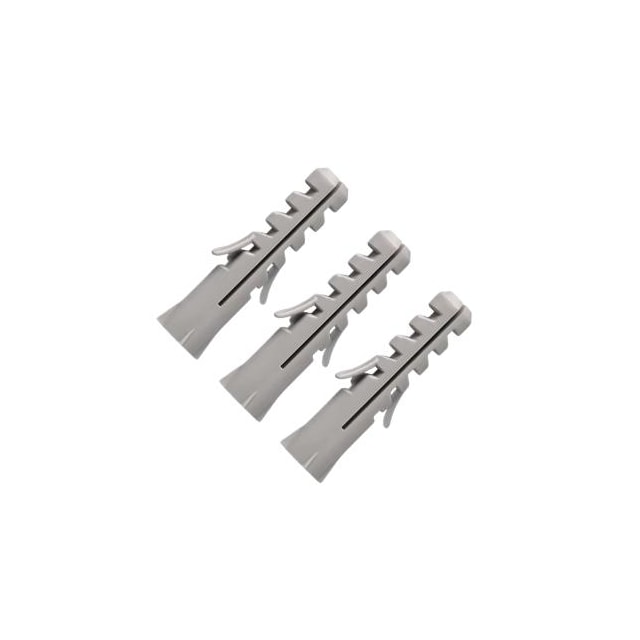 Kit com 10 Buchas Plásticas de 8mm para Parede Maciça - Worker  Kit com 10 Buchas Plásticas de 8mm para Parede Maciça - Worker