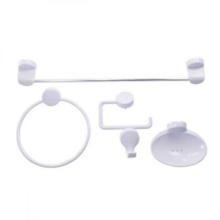 Kit de Acessórios Lavello 5 Peças Branco - HERC