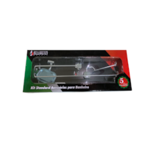 Kit de Acessórios p/ Banheiro Veneza 5 Peças - BELLARENZO METAIS Kit de Acessórios p/ Banheiro Veneza 5 Peças - BELLARENZO METAIS
