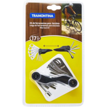 Kit de Ferramentas para Bicicleta 17 Peças - TRAMONTINA