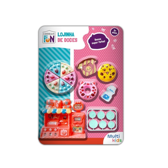 Kit Lojinha De Doces Blister Creative Fun Multikids - BR1861