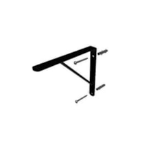 Kit Mão Francesa Leve 22cm Preto - BRASFORMA Kit Mão Francesa Leve 22cm Preto - BRASFORMA