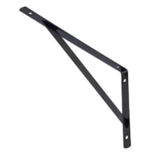 Kit Mão Francesa Pesada 30cm Preto - BRASFORMA Kit Mão Francesa Pesada 30cm Preto - BRASFORMA