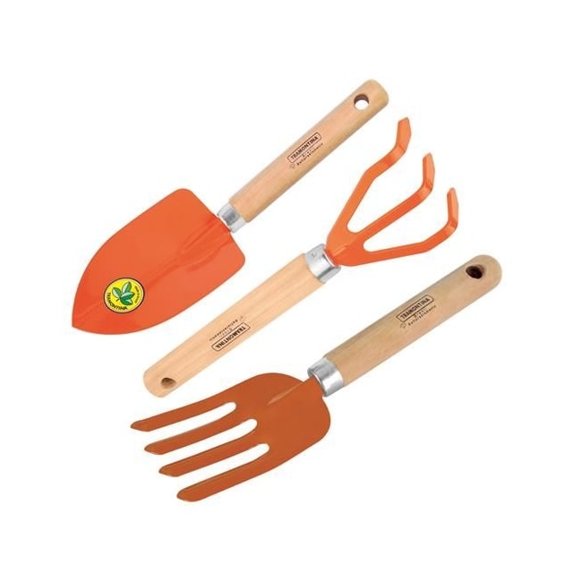 Kit para Jardinagem com 3 Peças - TRAMONTINA Kit para Jardinagem com 3 Peças - TRAMONTINA