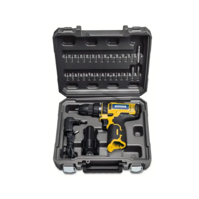 Kit Parafusadeira/Furadeira c/ 30 Peças 12V - TRAMONTINA