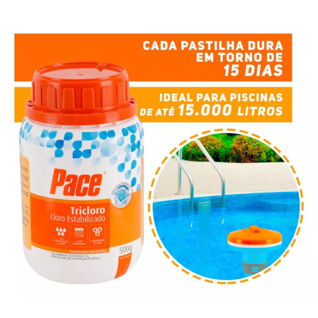 Kit Pequenas Piscinas 500g - HTH Kit Pequenas Piscinas 500g - HTH