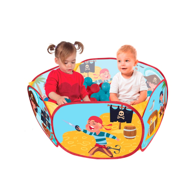 Kit Piscina de Bolinhas Zippy Toys Pirata