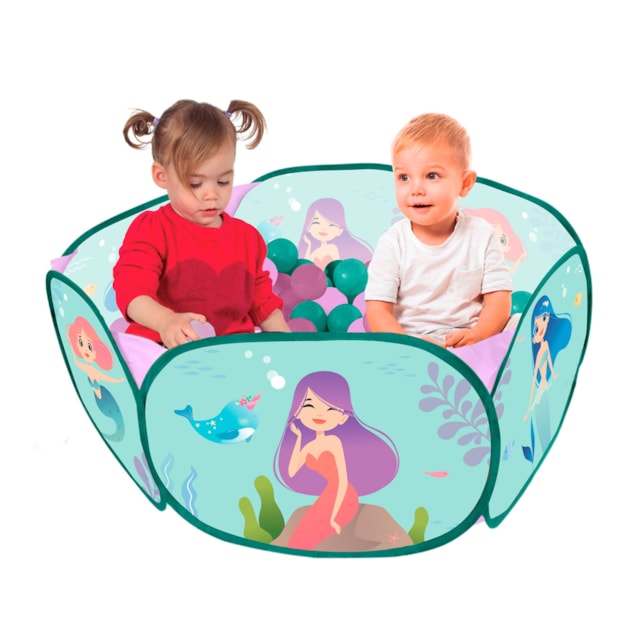 Kit Piscina de Bolinhas Zippy Toys Sereias