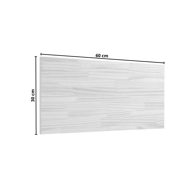 Kit Prateleira MDP 60x30 com  Suporte em ABS - BRASFORMA Kit Prateleira MDP 60x30 com  Suporte em ABS - BRASFORMA