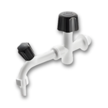 Kit Registro PVC 1/2" para Máquina de Lavar Torneira com Bico - HERC Kit Registro PVC 1/2" para Máquina de Lavar Torneira com Bico - HERC