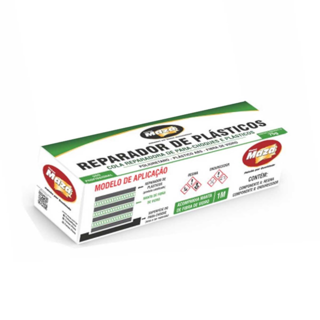 Kit Reparador para Plástico 150g - MAZA Kit Reparador para Plástico 150g - MAZA