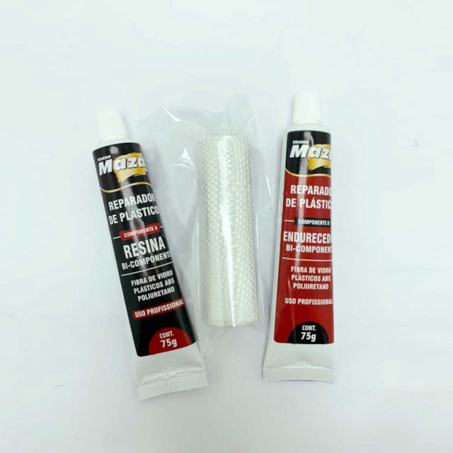 Kit Reparador para Plástico 150g - MAZA Kit Reparador para Plástico 150g - MAZA