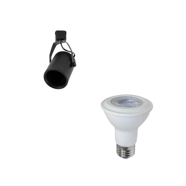 Kit Trilho 3 Spots LED 5W 3000K Preto - DILUX