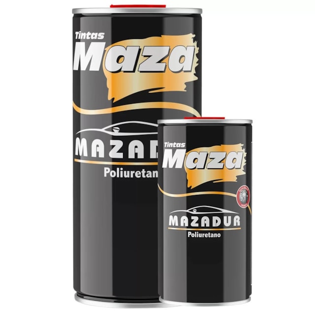 Kit Verniz PU 1500 900ml - MAZA Kit Verniz PU 1500 900ml - MAZA