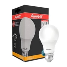 Lâmpada de Led Pera A60 3000K 9W - AVANT