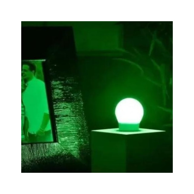 Lâmpada LED Bolinha Verde E27 4w - AVANT