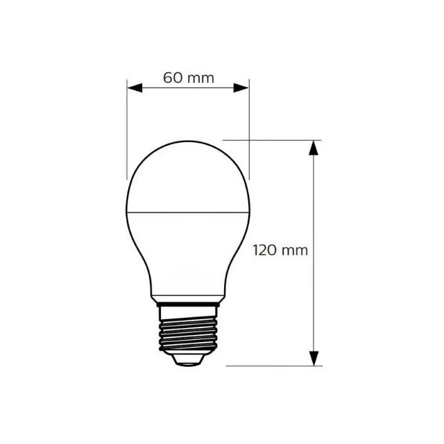 Lâmpada LED Bulbo 11w 6500k A60 - Dilux