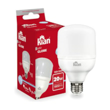 Lâmpada Led Bulbo Branca 20W 6500K - Kian