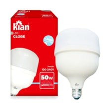 Lâmpada Led Bulbo Branca  50W 6500 - Kian