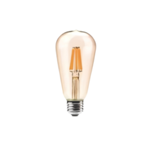 Lâmpada LED de Filamento E27 ST64 4W 2400K 220V - LUMANTI
