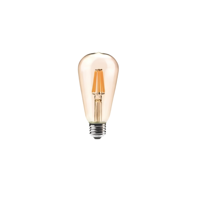 Lâmpada LED de Filamento E27 ST64 4W 2400K 220V - LUMANTI