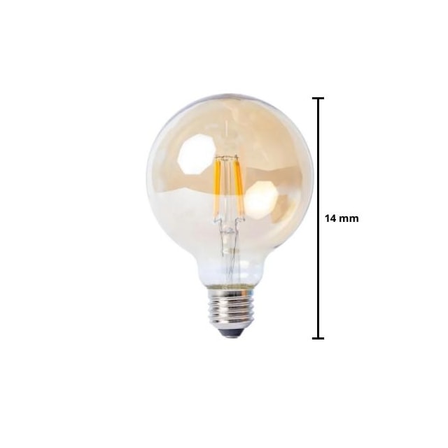 Lâmpada LED Globo 4w 2200k G95 - Avant