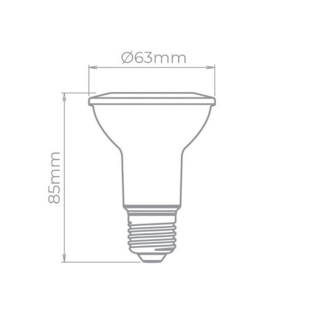 Lâmpada LED Par20 NE 4000K 7W - AVANT