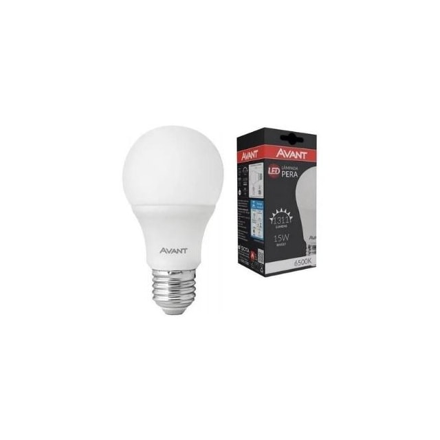 Lâmpada LED Pêra 15w 6500k - AVANT