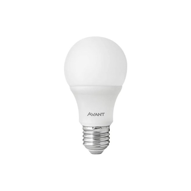 Lâmpada LED Pera Amarela 3000K 9W - Avant