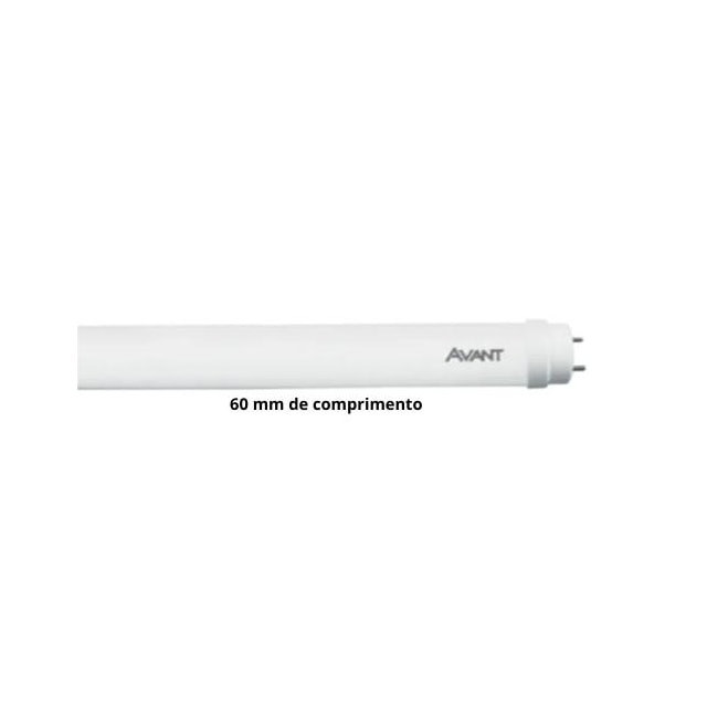 Lâmpada LED Tubular T8 60cm 20W 6500k 360 - AVANT Lâmpada LED Tubular T8 60cm 20W 6500k 360 - AVANT