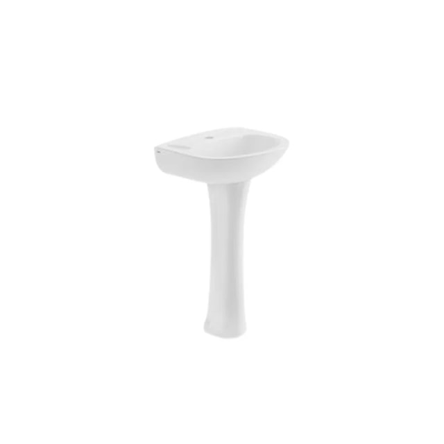 Lavatório com Coluna Gardênia Branco - Mari Louças Lavatório com Coluna Gardênia Branco - Mari Louças