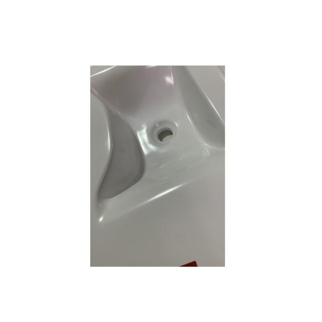 Lavatório Luxo Magnum Branco Fibra - FORTMÁRMORE Lavatório Luxo Magnum Branco Fibra - FORTMÁRMORE