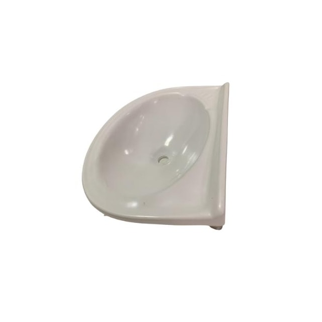 Lavatório Médio Branco de Fibra - FortMármore Lavatório Médio Branco de Fibra - FortMármore