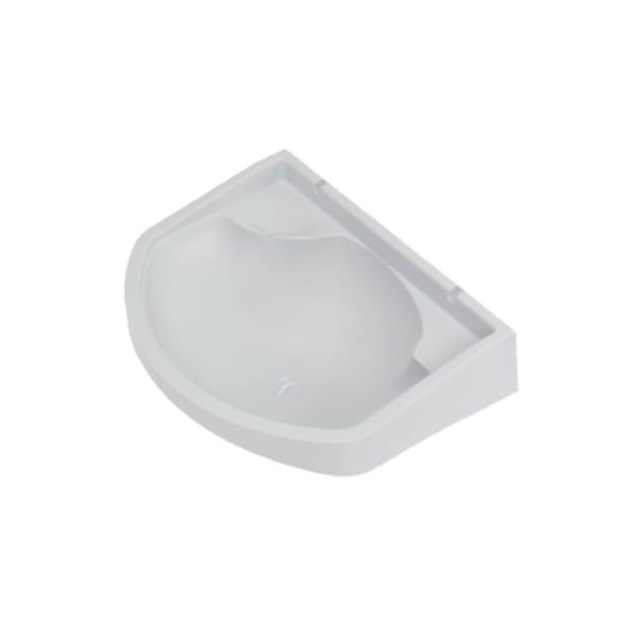 Lavatório Pequeno de Plástico Econômico Branco - HERC Lavatório Pequeno de Plástico Econômico Branco - HERC