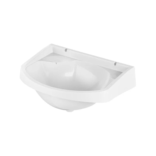 Lavatório Pequeno de Plástico Econômico Branco - HERC Lavatório Pequeno de Plástico Econômico Branco - HERC
