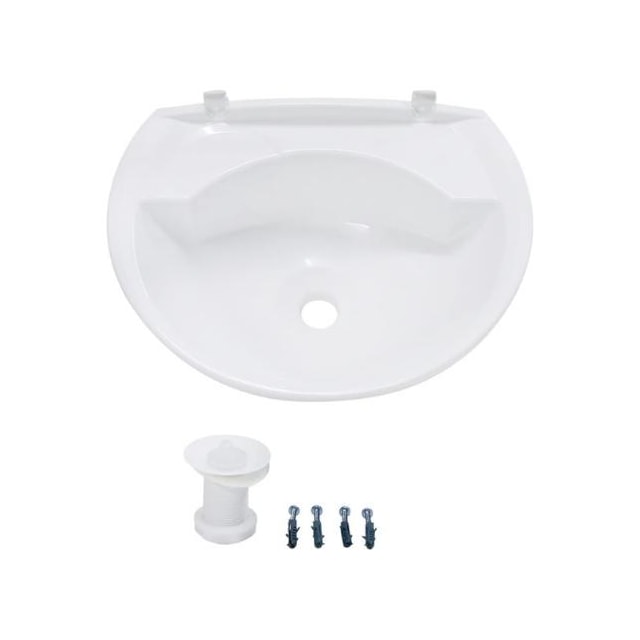 Lavatório Plástico Branco - Astra Lavatório Plástico Branco - Astra