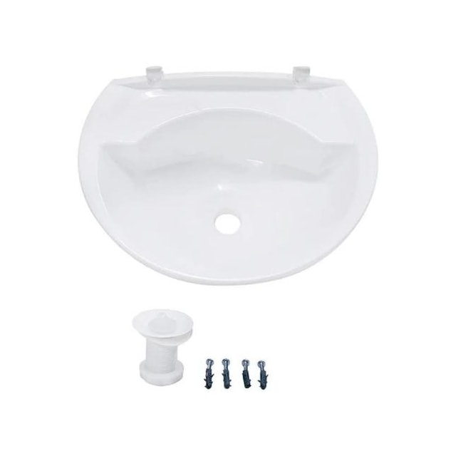 Lavatório Plástico Branco - Astra Lavatório Plástico Branco - Astra