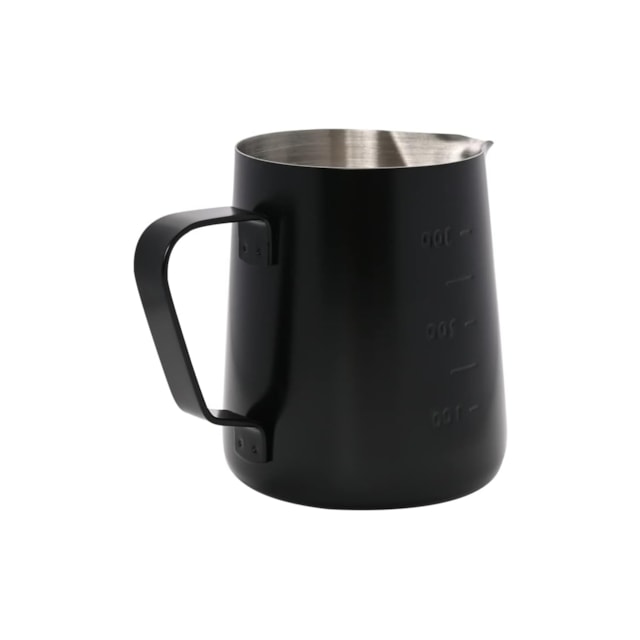 Leiteira Inox Black 350 ml Mimo Style