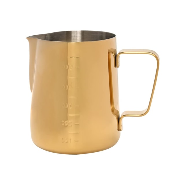 Leiteira Inox Gold 600ml Mimo Style