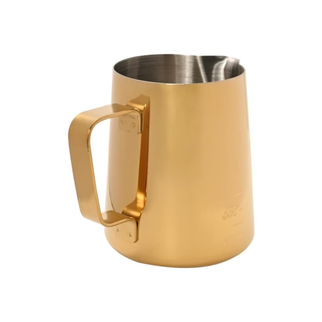 Leiteira Inox Gold 600ml Mimo Style