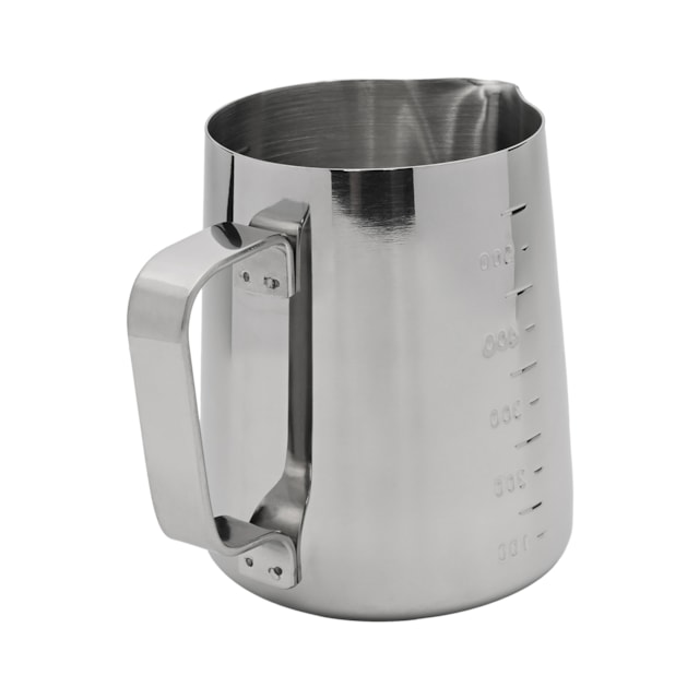 Leiteira Sem Tampa com Medidor em Aço Inox Mimo Style 600 ml