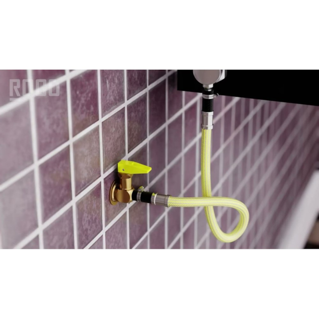 Ligação Flexível para Gás 3/8" 1,25m - ROCO Ligação Flexível para Gás 3/8" 1,25m - ROCO