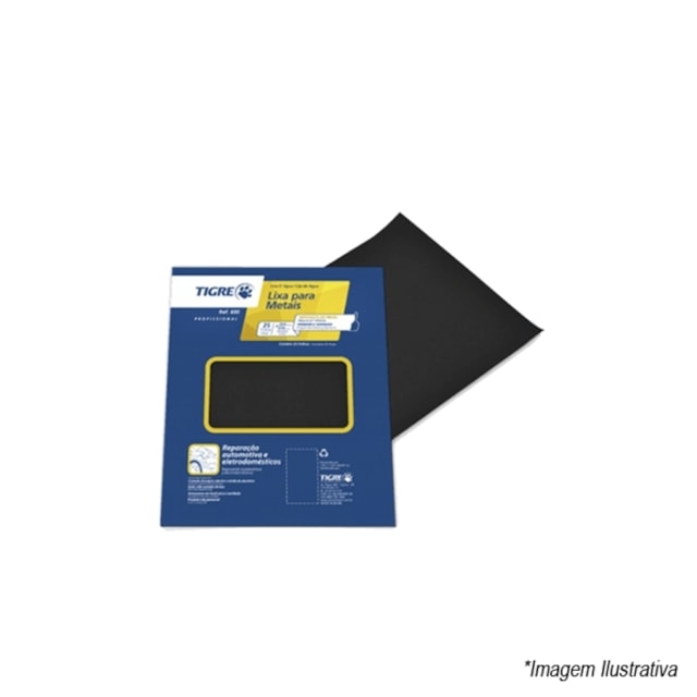 Lixa D'Água Grão 100 - Tigre Lixa D'Água Grão 100 - Tigre