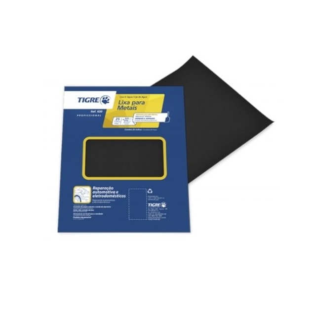 Lixa D'Água Grão 240 - Tigre Lixa D'Água Grão 240 - Tigre