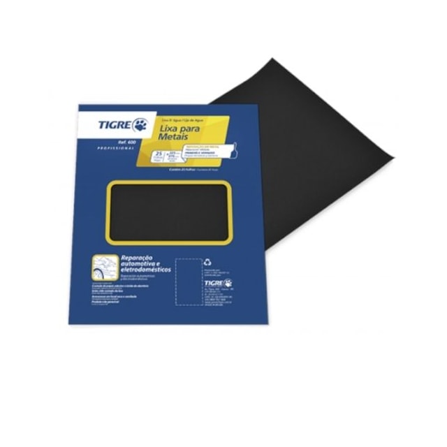 Lixa D'Água Grão 320 - Tigre Lixa D'Água Grão 320 - Tigre
