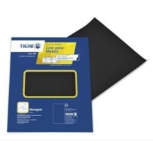 Lixa para Ferro Grão 120 - Tigre  Lixa para Ferro Grão 120 - Tigre