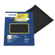 Lixa para Ferro Grão 60 - Tigre  Lixa para Ferro Grão 60 - Tigre