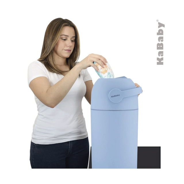 Lixeira Magica Anti Odor Kababy Azul Lixeira Magica Anti Odor Kababy Azul