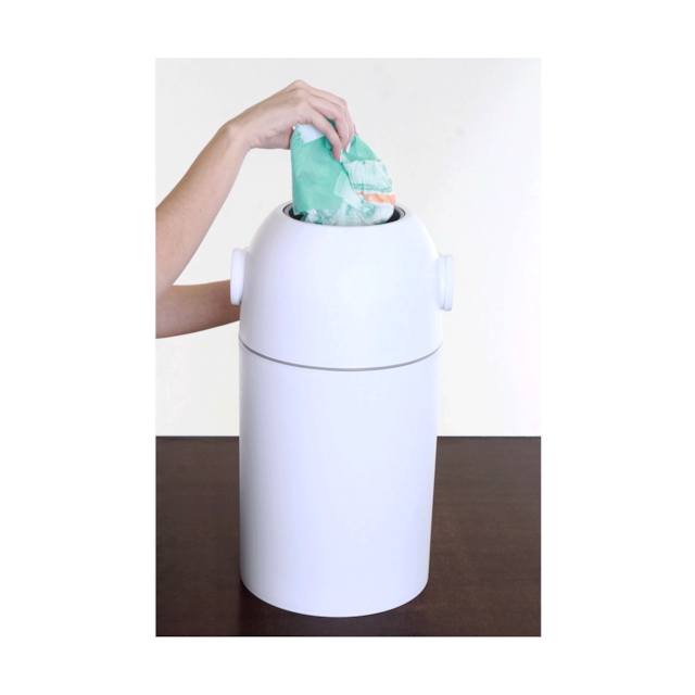 Lixeira Magica Anti Odor Kababy Branco Lixeira Magica Anti Odor Kababy Branco