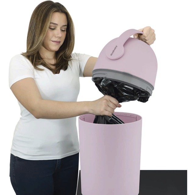 Lixeira Magica Anti Odor Kababy Rosa Lixeira Magica Anti Odor Kababy Rosa